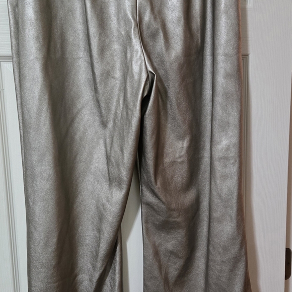 Alex Marie Metallic Silvery Gold Pants - Picture 2 of 4